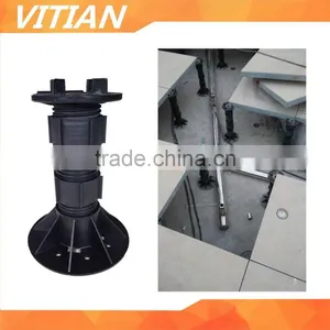 Vitian Heavy Loading Outdoor WPC Flooring Adjustable Plastic Pedestals thumbnail-1