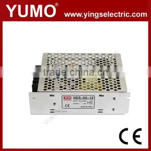 YUMO NES-50 50W 5VDC 12VDC 24VDC NES Series Efficient Single SMPS Switching Power Switching Mode Power Supply thumbnail-3