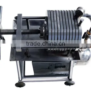 Small Manual Multi-Layer Stainless Steel Frame Filter Press For Laboratory thumbnail-2