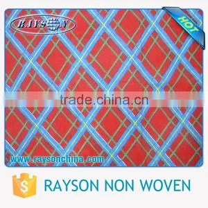 Extra Width Available UV Sun Resistant Blue Fabric Design thumbnail-2