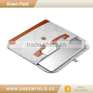 Green Field 13.5 Laptop Sleeve Case Eco-friendly Felt 2017 thumbnail-4