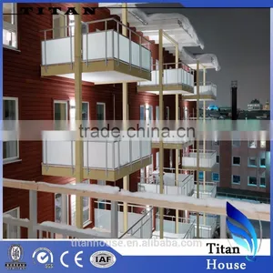 High Quality Light Steel Prefabricated Landscape Building thumbnail-1