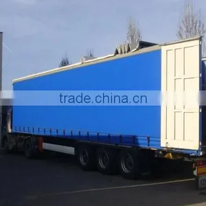 Truck Side Curtain Fabric, Truck Cover Tarps thumbnail-2