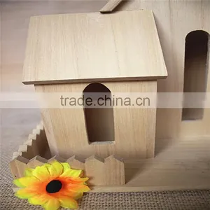Paulownia Small Wooden Courtyard Wood Home Modular Homes Wood Home With Sale thumbnail-4