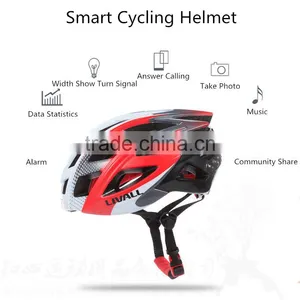New Arrival Intelligent Bicycle Helmet Smart Cycling Helmet With BT/Microphone/LED Light/Camera Best Bicycle Helmet thumbnail-1