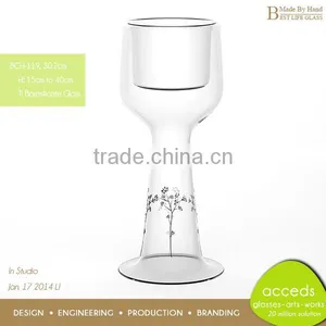 Wholesale Bulk Pyrex Glass Antique Candlestick Holder thumbnail-1