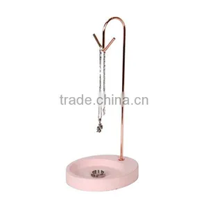 Tonvic 4 Tiers Rotating Iron Jewelry Holder Jewelry Display Stand Organizer thumbnail-5