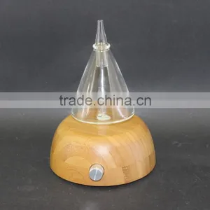 Wooden LED Aroma Diffuser Ultrasonic Humidifier Nebulization Oil Diffuser thumbnail-1