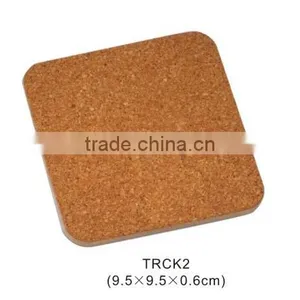 Square Cork Beverage Drink Coasters thumbnail-1