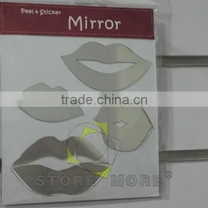 Sexy Lips Wall Mirror Sticker thumbnail-1
