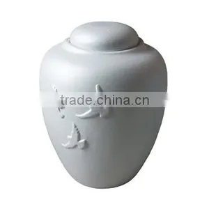 Environment Friendly Biodegradable Material Cremation Urn For Ashes thumbnail-1