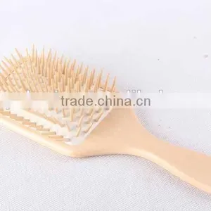 127 Holes Square Wooden Message Comb /hair Brush thumbnail-1