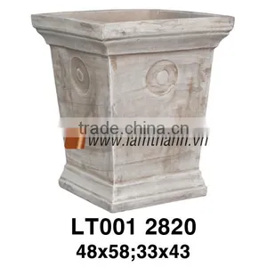 Vietnam High Classic Brown Glazed For Home And Garden thumbnail-1