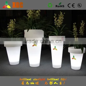 Waterproof LED Flower Pot Plastic Flower Pot Light Upflower Pot thumbnail-1