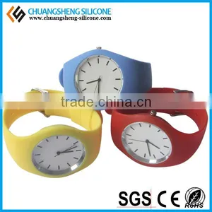 Kids Favourite the Most Fashion Candy Color Silicone Wrist Watch Digital Watch Ajustable Eco-friendly FDA Silicone Child's Watch thumbnail-5