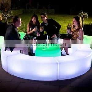 Elegant Popular Led Rechargeable Illuminated Bar Stool Chair thumbnail-1