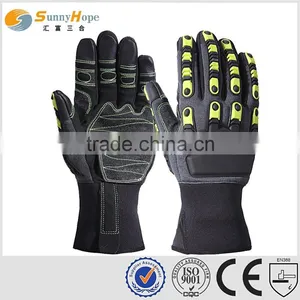 Sunnyhope Leather Winter Hunting Shooting Gloves thumbnail-1