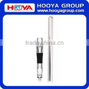 Wine Chiller 3-in-1 Stainless Steel Wine Bottle Cooler Stick Rapid Iceless Wine Chilling Rod With Aerator and Pourer thumbnail-3