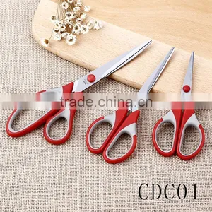 High Quality Rubber and Plastic Scissors Office Scissors Sets thumbnail-4