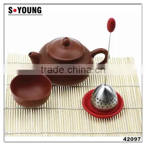 42097 High Quality Stainless Steel Wire Mesh Filter Tea Ball,ss Tea Infuser Tea Strainer thumbnail-2
