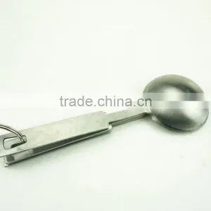 42135 4pcs Stainless Steel Nesting Measuring Cups and Spoons Set thumbnail-6