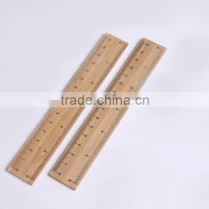 Laser Engraved Bamboo Ruler thumbnail-1