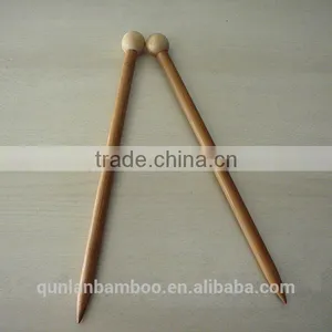 Wholesale Bamboo Knitting Needles Single Pointed Knitting Needle thumbnail-4