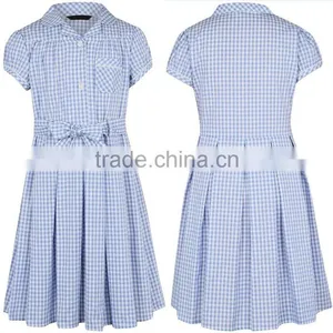 Short Sleeve Summer Child Middle School Hig School Fashion School Dress thumbnail-2
