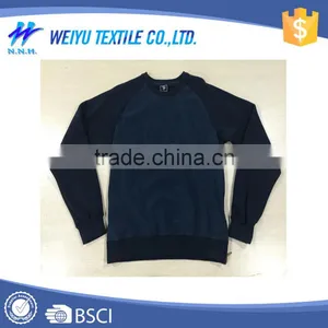 Wholesale Custom Leather Mens Plain Long Sleeve t Shirt thumbnail-1