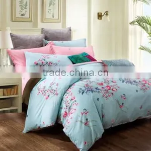 Floral Pattern Pure Cotton Printed Bedclothes Bed Linen /bedding Set thumbnail-5