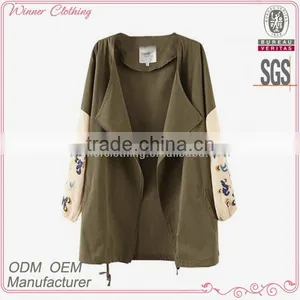 Women Top Fashion Zipper Front Big Size Korean Jacket thumbnail-1