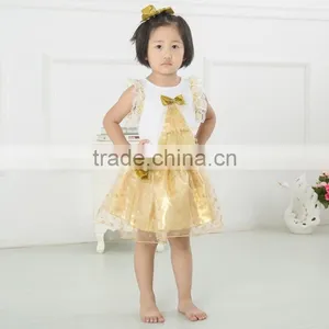 Garments Factory Christmas Newborn Baby Cotton Long Sleeve Fluffy Petti Tutu Dress Latest Boutique Dresses For Kids thumbnail-3