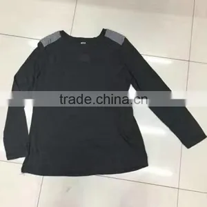Women Clearance Long Sleeve Knitted Cashmere T-shirt thumbnail-1