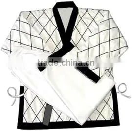 White Hapkido Karate Uniforms thumbnail-1