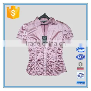 Women Fashion Clothes Ruffled Blouse thumbnail-1