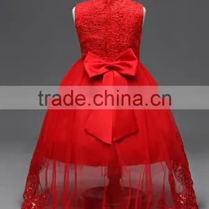 Customize Frock Design for Baby Girl 2017 Summer & Autumn Kids Baby Girl Dress Colorful Puffy Flower Dress Children Clothes thumbnail-4