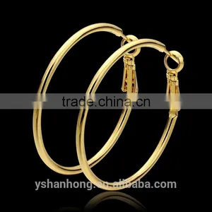 Classic Exaggerated the Circle Earrings Ms Fashion Accessories thumbnail-2