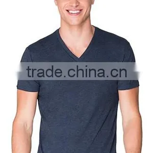 Next Level Apparel Men's Premium CVC V-Neck Tee - Made From 60% Combed Cotton and 40% Polyester and Comes With Your Logo. thumbnail-3