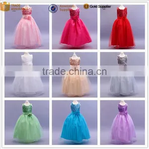 Walson Children Clothes White Color Little Girls Pageant Dress 3 Year Old Girl Dress thumbnail-1
