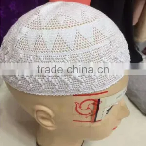 2017 New Muslim Hat Hat Handmade Cap Crochet Hat Cap Prayer Hat Islamic Hat Arabic Hat thumbnail-2