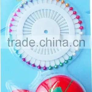 Blister Card Pack of 100% Cotton of Tomato Pin Cushion With Saw/wood Dust Inside thumbnail-3