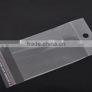Transparent Plastic Self Adhesive Seal Bags W/Hang Hole thumbnail-1