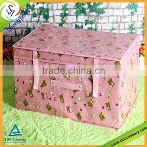 Big Middle Small Waterproof Coating Folding Storage Box thumbnail-1