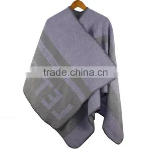 "let's Get Cosy "wholesale Classic Winter Lady Acrylic Knitted Pashmina Scarf Shwal thumbnail-3
