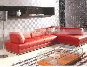 Household Leather PVC Match Sofa thumbnail-1