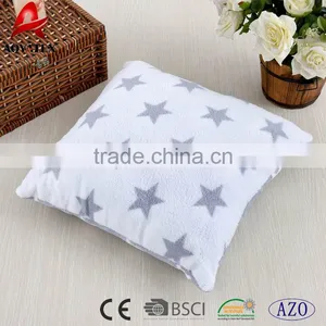 Double Side Custom Print Microfiber Flannel Fleece Luxury Extra Large Cushions thumbnail-3