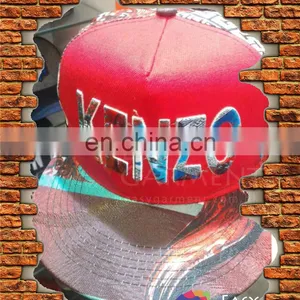 Custom Good Quality Transfer Printing Plus Embroidery Flat Brim Cap thumbnail-1