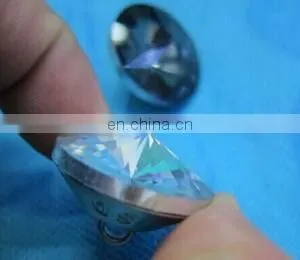 2017Sale Botones Wholesale Rhinestones Buttons 14mm to 45mm Bauhinia Soft Package Crystal Buckle Sofa Decorative Glass Button thumbnail-2