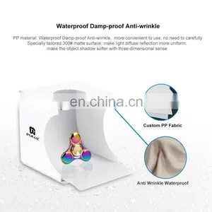 Camera Accessories ,PULUZ 20cm Folding Portable 550LM Light Photo Studio Shooting Tent Box Kit thumbnail-6