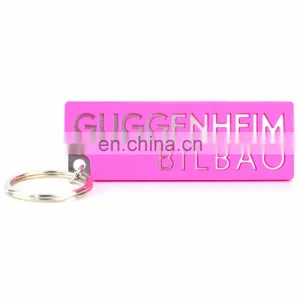 No Minimum Key Chain New Product Custom Double Sided Logo Pvc And Metal Keychain thumbnail-6